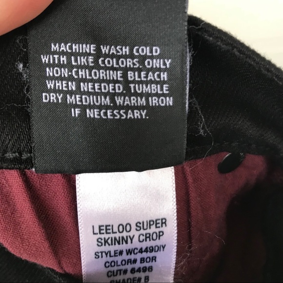 Hudson LeeLoo Super Skinny Tuxedo Pants Maroon, 24 - Picture 4 of 8